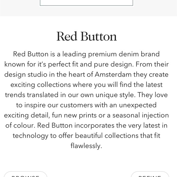 EUC Red Button LuLu printed denim skinny Jeans size 32” waist - Picture 6 of 6